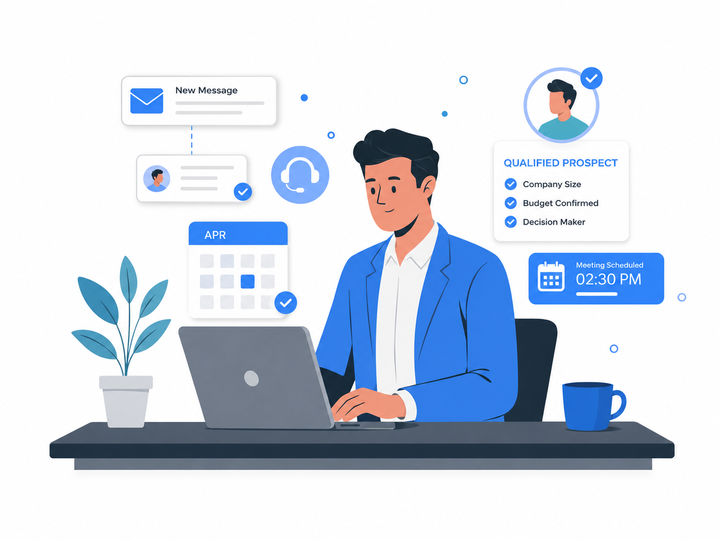 Contact visual